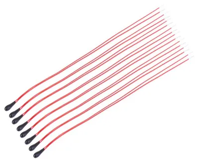 10 Stück MF52B Thermistor 1K-10K mit 60 mm Draht
