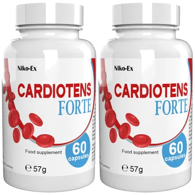 Obrázek produktu pro Cardiotens Forte - 120 kapslí (2x 60 kapslí), balení po 2 kusech