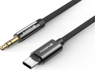 Immagine prodotto di 1.cavo audio da 2 metri Jack da 3,5 mm Cavo ausiliario con spina Type-C