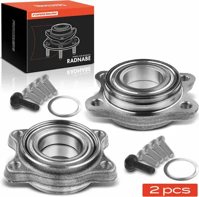 Zdjęcie produktu dla Frankberg 2x Piasta koła przód + tył dla Audi A4 A6 A8 VW Passat Seat