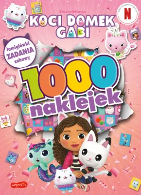Obrázok produktu pre 1000 nálepiek. Gabiina mačací domček