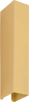 Produktbild von Wandleuchte Aluminium Up Down H: 30 cm in Gold GU10 2-flammig eckig Modern