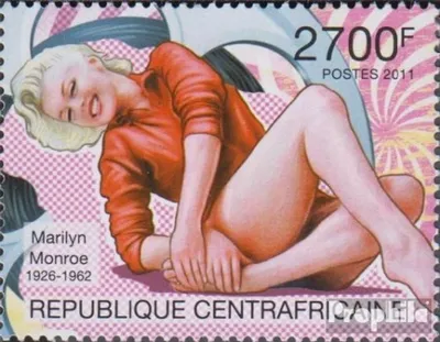 Produktbild von Briefmarken Zentralafrikanische Republik 2011 Mi 3091 (kompl.Ausg.) postfrisch Marilyn Monroe