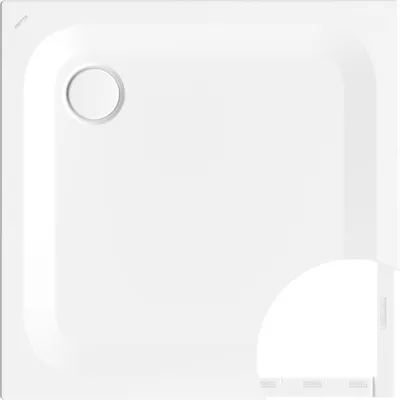 Produktbild von BetteUltra Rechteck-Duschwanne mit Minimum-Wannenträger, 900x900x25mm, 5930-414T1