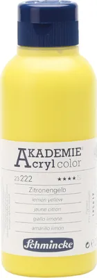Produktbild von Schmincke 250ml AKADEMIE Acryl Zitronengelb Acryl 23 222 027