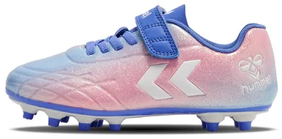 Produktbild von Hummel Top Star FG JR Fußballschuhe rosa/blau/weiß 216568-3916, Schuhgröße:37 EU