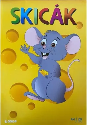 Produktbild von Skizzenbuch A4 20 Blatt, 180g/m2