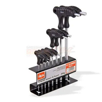 Obrázek produktu pro Vnitřní šestihran s T-rukojetí - 8ks.