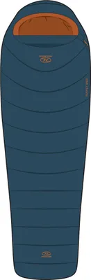Produktbild von Highlander Mumienschlafsack Rayet 250 Deep Blue 1°C - Blau