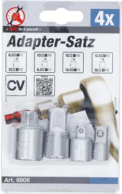 Produktbild von KRAFTMANN 8808 Adaptersatz, 4-tlg.