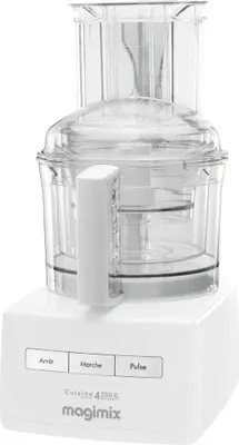Image de Robot Magimix 4200 Xl Blanc Polyvalence Culinaire Et Robustesse Professionnelle - Magimix