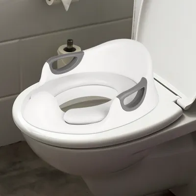 Produktbild von Kinder Toilettensitz WC Aufsatz Anti-Rutsch mit Griff und Spritzschutz