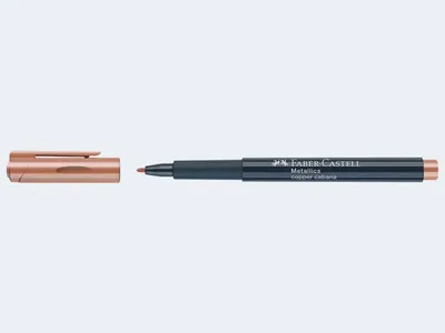 Produktbild von FABER-CASTELL Metallics Marker kupfer