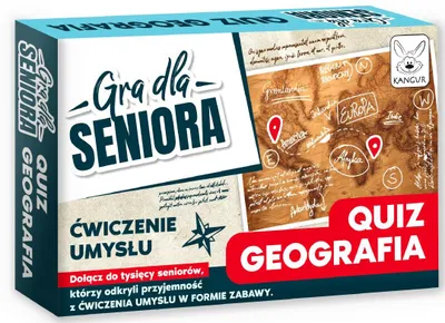 Produktbild von Gra dla Seniora Quiz Geografia