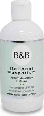 Produktbild von B&B Wasparfum Baumwolle Flower 250ml – Frischer Baumwollblütenduft für Wäsche