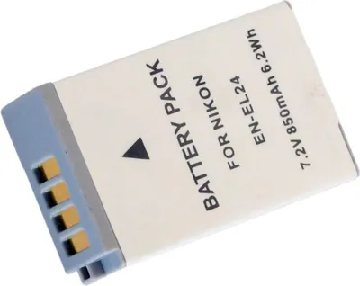 Image de Batterie pour batterie de remplacement EN-EL24