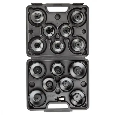 Obrázok produktu pre NEO TOOLS Nástrčné kľúče na olejové filtre - sada 16 kusov.