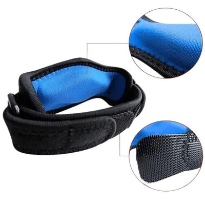 Produktbild von Matchu Sports Einstellbare Ellenbogenbandage für Männer / Damen 80% Gummi 20% Nylon Armbandage Ellenbogenstütze