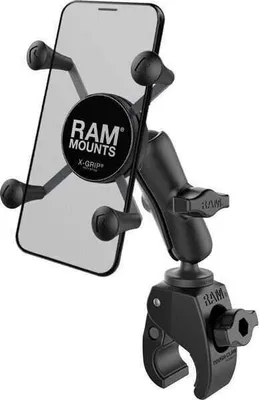 Immagine prodotto di Supporto per telefono X-Grip con base a morsetto RAM Tough-Claw Small