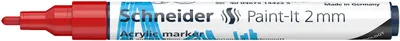 Obrázok produktu pre Schneider akrylový popisovač Paint-It 310 2 mm červený