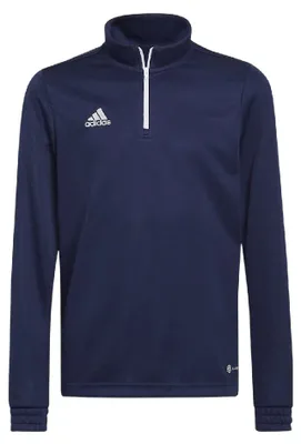 Zdjęcie produktu dla Adidas - Bluza "Entrada 22" dla dzieci, krótki zamek, model treningowy SX1659 (176) (granatowa)