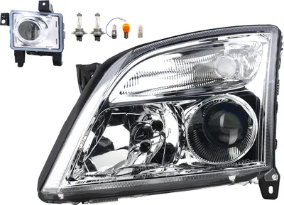 Obrázok produktu pre Johns, Halogénové svetlomety vhodné pre Opel Vectra C 04/02-08/05 H7 H7 L + hmlovka+svetlo. 1216121 93171428 6710033