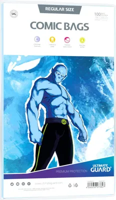 Produktbild von Ultimate Guard Comic Bags Regular Size (100)