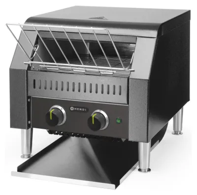 Zdjęcie produktu dla Toster Opiekacz Przelotowy Podwójny Na Dwie Grzanki 230V 2240W - Czarny