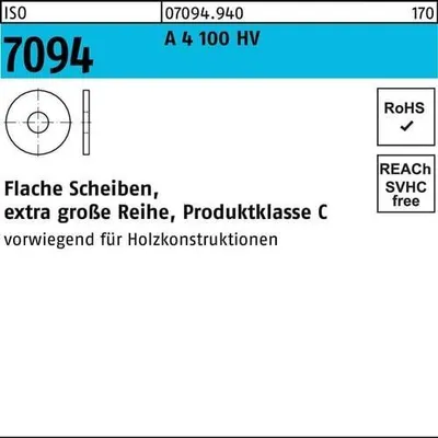 Produktbild von Reyher  Scheiben ISO 7094 A 4 20 A 4 (50 Stück)