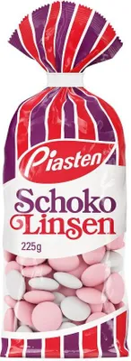 Produktbild von Piasten Schokolinsen (225g Beutel)