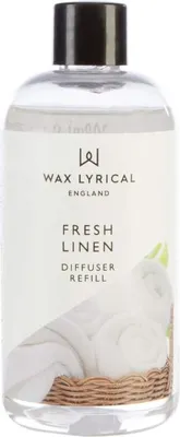 Produktbild von Wax Lyrical Fragranced Reed Diffuser Refill 200 ml Fresh Linen