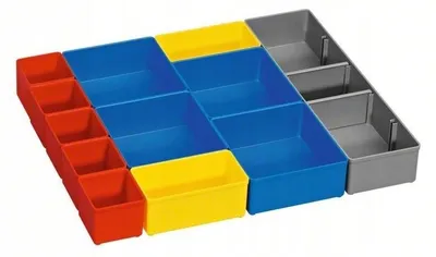 Image de Bosch Ensemble d'inserts pour boîte 2608438068 Rangement