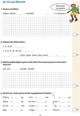 Obrázek produktu pro Tests in Mathe - Lernzielkontrollen 4. Klasse