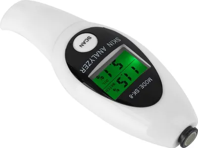 Obrázok produktu pre Tester pokožky, senzor pokožky, tester vlhkosti pokožky, tester tváre, merač vlhkosti, detektor pokožky, tester kožného oleja