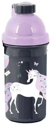 Produktbild von Paso Kinder Trinkflasche Einhorn Schule 500ml BPA Frei