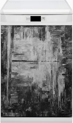 Produktbild von Magnet Folie für Geschirrspüler Küche Magnetmatte 45x80 cm Dekor Geschirrspüle - Tropenblume