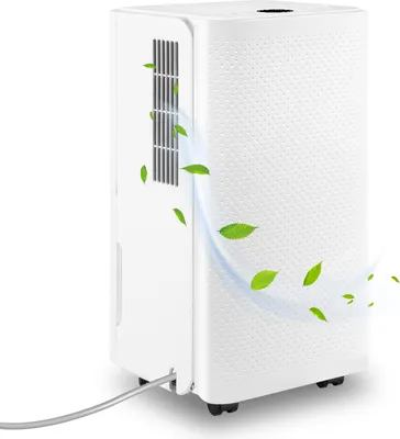 Produktbild von Bettizia Luftentfeuchter 16L/Tag mit 24H Timer, Raumentfeuchter 2L Wassertank Dehumidifier Haushaltsentfeuchter leise für Räume bis zu 25 m²