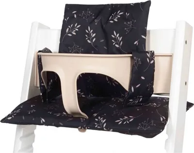 Obrázek produktu pro Výplň do židličky Seat Cushion Set Romantic Leaves Black