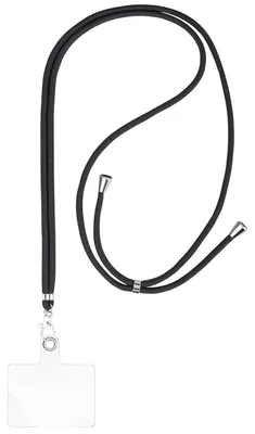 Produktbild von Halsband – Universal – Verstellbar – Schwarz – Transparentes Band