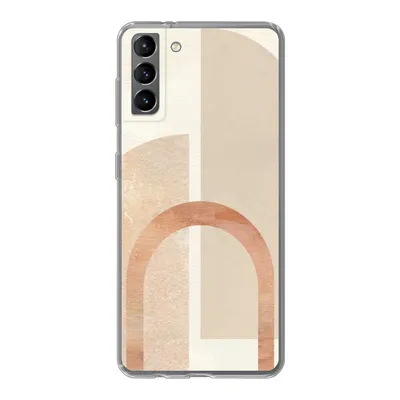 Produktbild von MuchoWow® Handyhülle Schutzhülle Hülle für Samsung Galaxy S21 Plus Marmor - Muster - Rosa Silikon Softcase Handy Hülle - Handy-Tasche