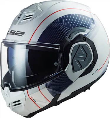 Zdjęcie produktu dla Kask składany z osłoną przeciwsłoneczną | LS2 FF906 ADVANT | Kask motocyklowy składany o 180º | Kask motocyklowy składany | Certyfikat ECE 22.06 | 2XL (63-64cm)