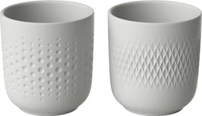 Obrázok produktu pre Villeroy & Boch Manufacture Collier blanc Becher Set 2tlg. 0,29l