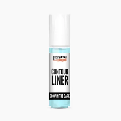 Produktbild von PENTART Konturenliner, 20 ml, leuchtendes Blau