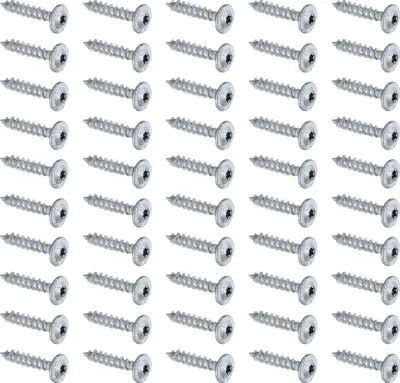 Image de Alberts 338381 Vis à bois Speed, Ruspert argent, Ø7 x 40 mm, 50 pièces