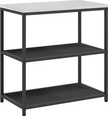Image de Rangement de cuisine HATTEM Noir 90 x 50 x 92 cm Acier