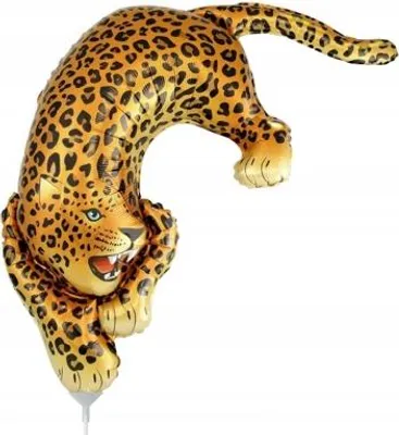 Produktbild von 14" FX-Folienballon - Wilder Leopard