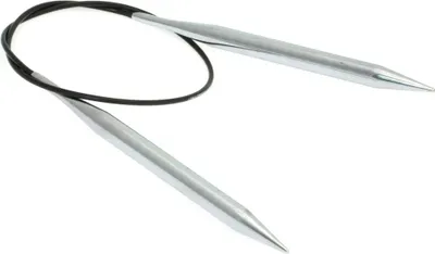 Produktbild von Lana Grossa Rundstricknadel Messing, Größe:60 cm / 9.0 mm