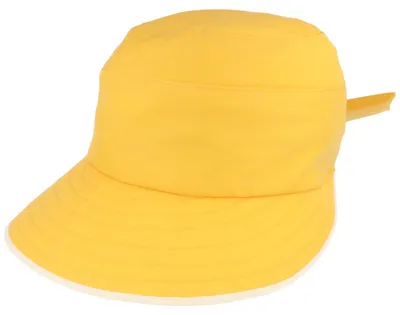 Sommer-Schirmmütze Schute UV-Schutz 50 / 80 von Hut Breiter in gelb