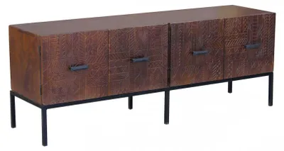 Immagine prodotto di Mobile TV Dominick 150x40x55 h cm in Legno Marrone