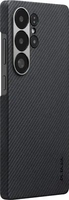 Obrázek produktu pro Pitaka KS2501U, Obal, Samsung, Galaxy S25 Ultra, 17,5 cm (6.9"), Šedá, Černá
